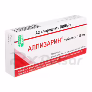 Alpizarin™ Tablets 100Mg, 20Pcs Buy Online 10