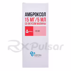 Ambroxol Syrup 15Mg/5Ml (100Ml), Raspberry Flavor, 1Pc Buy Online 10 Ambroxol Syrup 15Mg/5Ml (100Ml), Raspberry Flavor, 1Pc Buy Online 9