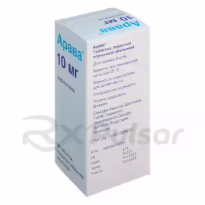 Arava™ Tablets 10Mg, 30Pcs Buy Online 9 Arava™ Tablets 10Mg, 30Pcs Buy Online 8