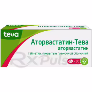 Atorvastatin-Teva™ Tablets 20Mg, 30Pcs Buy Online 8