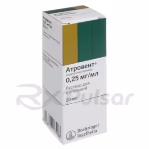 Atrovent™ Inhalation Solution 0.25Mg/Ml (20Ml), 1Pc Buy Online 14