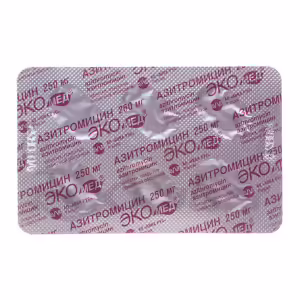Azithromycin Ecomed™ Tablets 250Mg, 6Pcs Buy Online 14