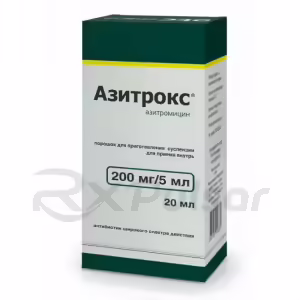 Azitrox™ Powder For Oral Suspension 200Mg/5Ml (20Ml), Vial 1Pc Buy Online 12 Azitrox™ Powder For Oral Suspension 200Mg/5Ml (20Ml), Vial 1Pc Buy Online 11