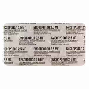 Bisoprolol Tablets 2.5Mg, 30Pcs Buy Online 14