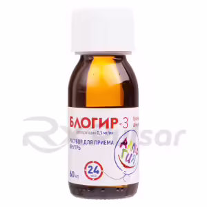 Blogir™-3 Oral Solution 0.5Mg/Ml (60Ml), 1Pc Buy Online 9
