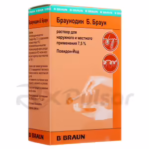 Braunodin™ B.braun Topical Solution 7.5% (100Ml), 1Pc Buy Online 6