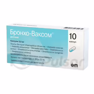 Bronc™Ho-Vaxom™ Children Capsules 3.5Mg, 10Pcs Buy Online 6