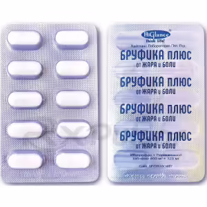 Brufica™ Plus Tablets 400Mg+325Mg, 10Pcs Buy Online 11