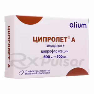 Ciprolet A™ Tablets 600Mg+500Mg, 10Pcs Buy Online 8