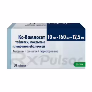 Co-Vamloset™ Tablets 10Mg+160Mg+12.5Mg, 30Pcs Buy Online 9