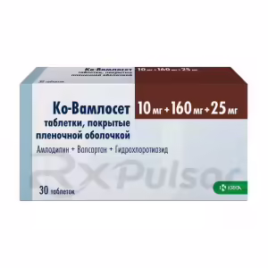 Co-Vamloset™ Tablets 10Mg+160Mg+25Mg, 30Pcs Buy Online 9