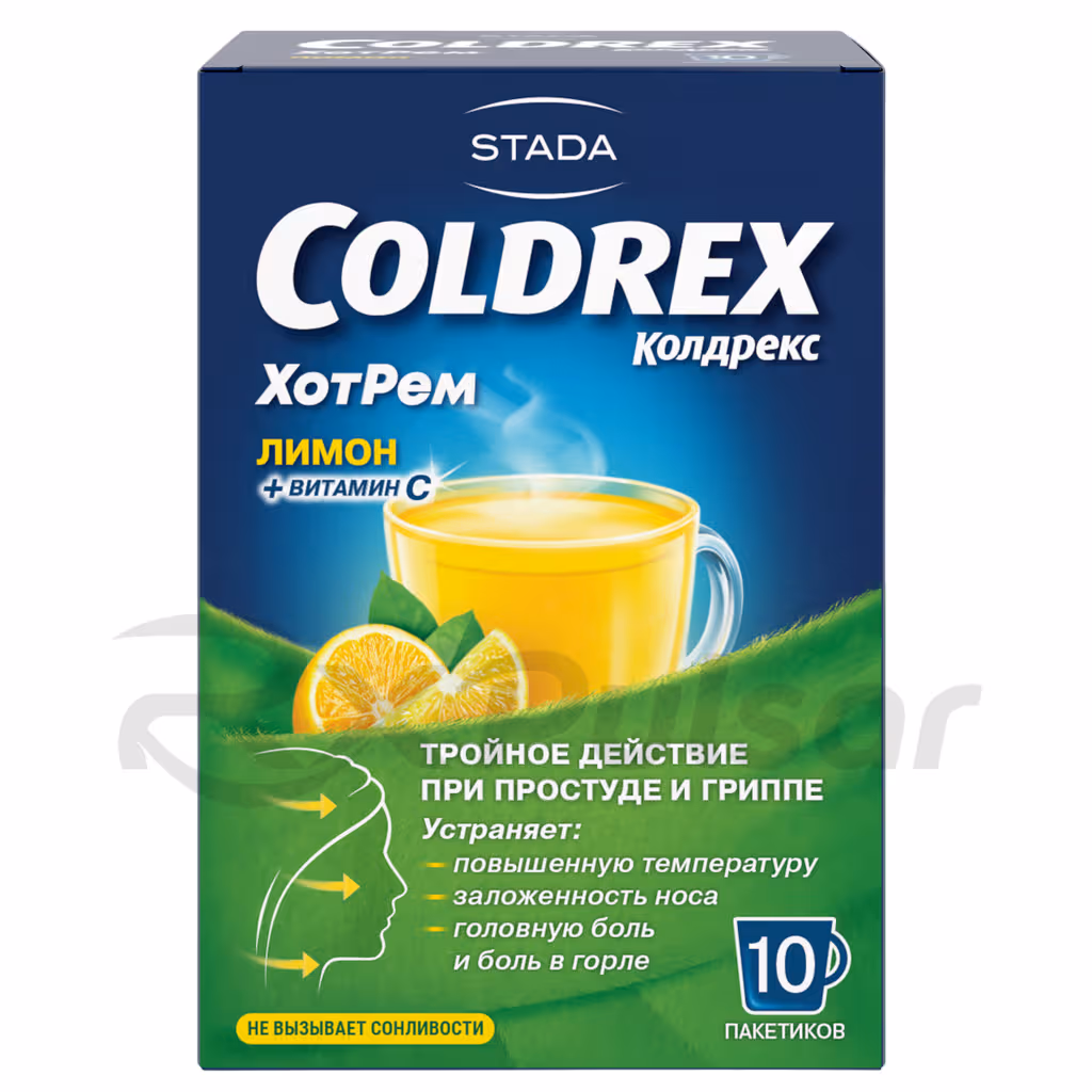 Coldrex-Hotrem-5G-Powder-Lemon_1 Coldrex™ Hotrem Powder For Oral Solution Lemon 5G, Sachet 10Pcs Buy Online 1
