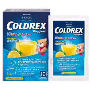 Coldrex™ Junior Hot Drink Powder For Oral Solution, Sachet 10Pcs Buy Online 18