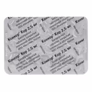 Concor™ Cor Tablets 2.5Mg, 60Pcs Buy Online 14