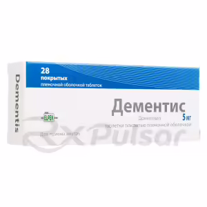 Dementis™ Tablets 5Mg, 28Pcs Buy Online 9 Dementis™ Tablets 5Mg, 28Pcs Buy Online 8