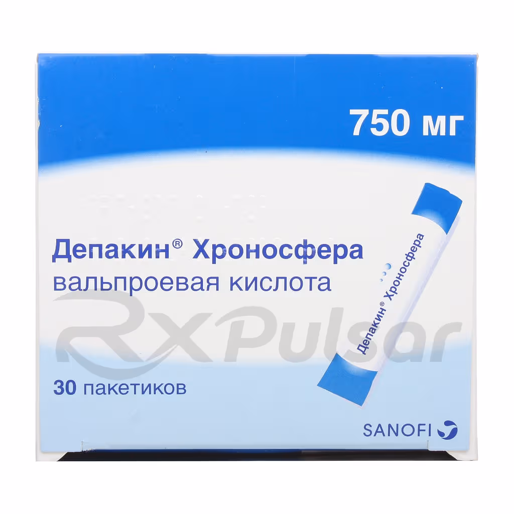 Depakine-Chronosphere-750Mg-Granules_1 Depakine™ Chronosphere Prolonged-Release Granules 750Mg, 30 Sachets Buy Online 1