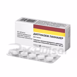Diltiazem Lannacher™ Prolonged-Release Tablets 180Mg, 30Pcs Buy Online 8