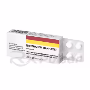 Diltiazem Lannacher™ Prolonged-Release Tablets 90Mg, 20Pcs Buy Online 6