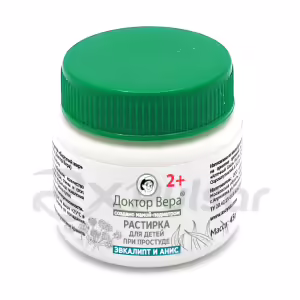 Doctor Vera™ Baby Rub For Colds 2+ Eucalyptus Anise 45G, 1Pc Buy Online 11