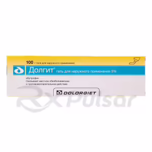 Dolgit™ Topical Gel 5% (100G), 1Pc Buy Online 9