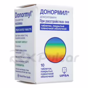 Donormil™ Tablets 15Mg, 10Pcs Buy Online 20
