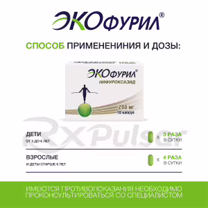 Ecofuril™ Capsules 200Mg, 16Pcs Buy Online 14