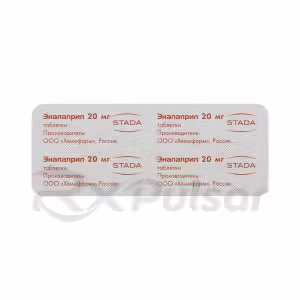 Enalapril Tablets 20Mg, 20Pcs Buy Online 9