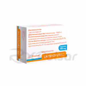 Enterofuril™ Capsules 100Mg, 30Pcs Buy Online 8 Enterofuril™ Capsules 100Mg, 30Pcs Buy Online 7