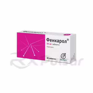 Fenkarol™ Tablets 25Mg, 20Pcs Buy Online 8