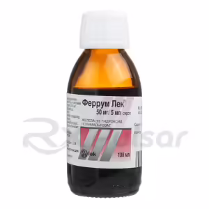 Ferrum™ Lek Syrup 50Mg/5Ml (100Ml), 1Pc Buy Online 9 Ferrum™ Lek Syrup 50Mg/5Ml (100Ml), 1Pc Buy Online 8