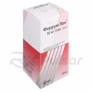 Ferrum™ Lek Syrup 50Mg/5Ml (100Ml), 1Pc Buy Online 15 Ferrum™ Lek Syrup 50Mg/5Ml (100Ml), 1Pc Buy Online 14
