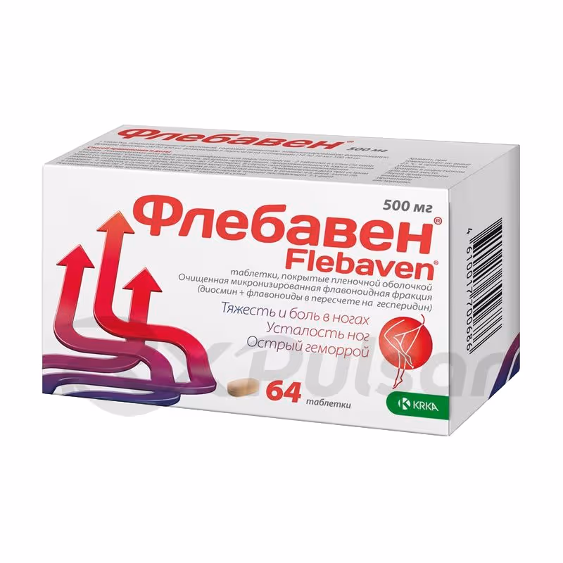 Flebaven-500Mg-64-Tablets_1 Flebaven™ Tablets 500Mg, 64Pcs Buy Online 1
