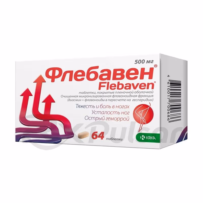 Flebaven-500Mg-64-Tablets_3 Flebaven™ Tablets 500Mg, 64Pcs Buy Online 3
