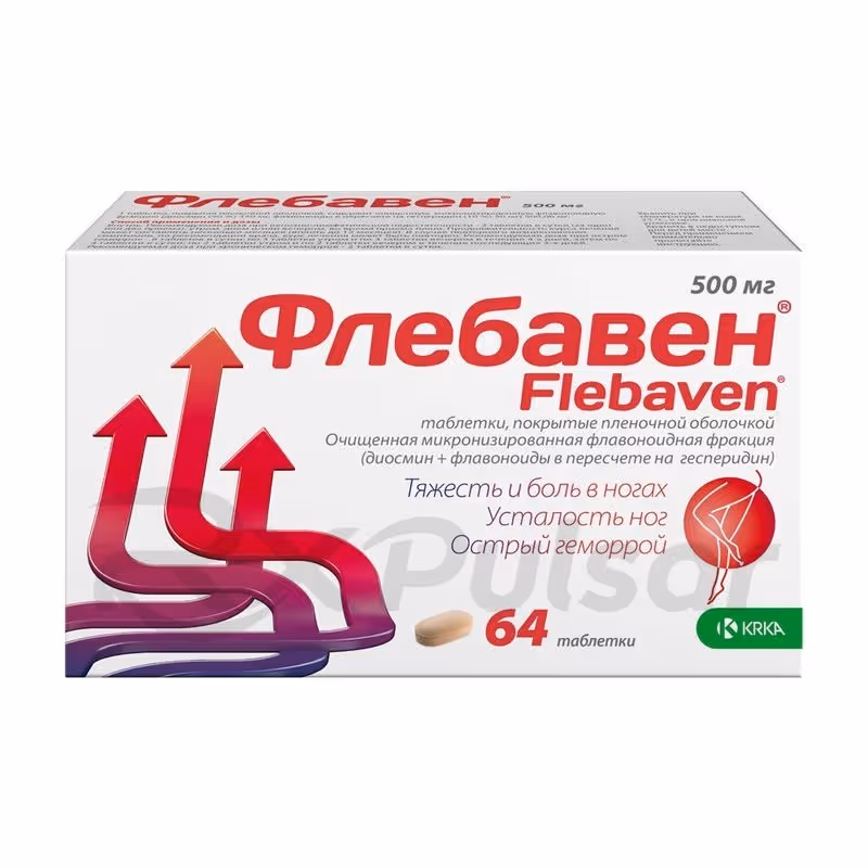 Flebaven-500Mg-64-Tablets_4 Flebaven™ Tablets 500Mg, 64Pcs Buy Online 4