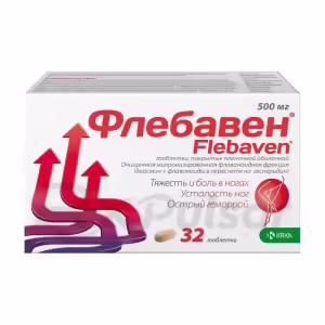 Flebaven™ Tablets 500Mg, 32Pcs Buy Online 13 Flebaven™ Tablets 500Mg, 32Pcs Buy Online 12