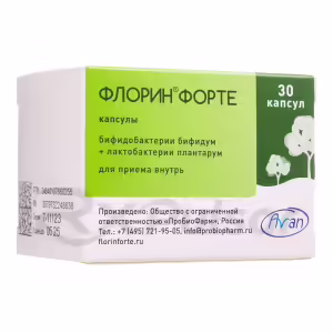 Florin™ Forte Capsules 50M Cfu+50M Cfu, 30Pcs Buy Online 13 Florin™ Forte Capsules 50M Cfu+50M Cfu, 30Pcs Buy Online 12