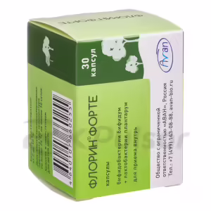 Florin™ Forte Capsules 50M Cfu+50M Cfu, 30Pcs Buy Online 15 Florin™ Forte Capsules 50M Cfu+50M Cfu, 30Pcs Buy Online 14