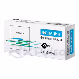 Folacin™ Tablets 5Mg, 30Pcs Buy Online 7 Folacin™ Tablets 5Mg, 30Pcs Buy Online 6