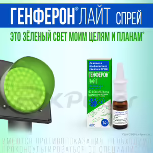 Genferon™ Light Metered Nasal Spray 50000Iu+1Mg/Dose (100 Doses) Buy Online 20