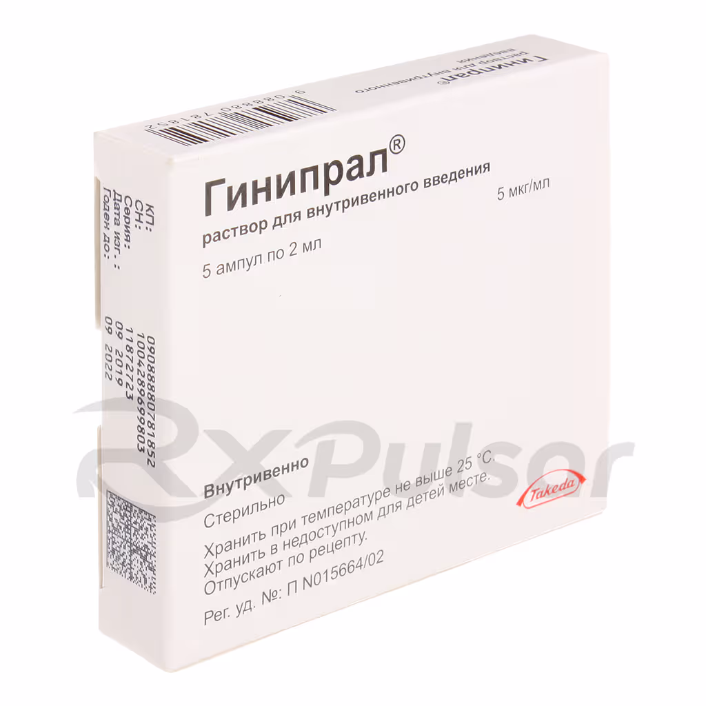 Ginipral-5Mcg-Solution-2Ml_3 Ginipral™ Solution For Iv Injection 5Mcg/Ml (2Ml), 5Pcs Buy Online 3