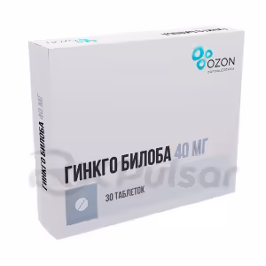 Ginkgo Biloba Tablets 40Mg, 30Pcs Buy Online 6