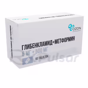 Glibenclamide+Metformin Tablets 5Mg+500Mg, 60Pcs Buy Online 6