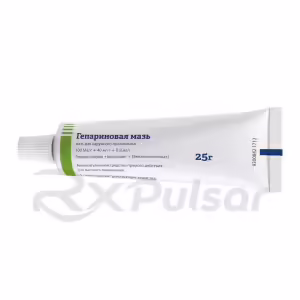 Heparin Ointment 100Iu/G+40Mg/G+0.8Mg/G (25G), Tube 1Pc Buy Online 8