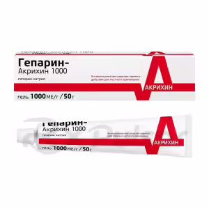 Heparin-Akri™ 1000 Topical Gel 1000Iu/G (50G), 1Pc Buy Online 13 Heparin-Akri™ 1000 Topical Gel 1000Iu/G (50G), 1Pc Buy Online 12