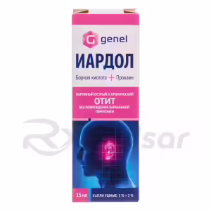 Iardol™ Ear Drops 3%+2% (15Ml), Vial 1Pc Buy Online 8
