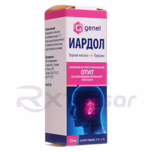 Iardol™ Ear Drops 3%+2% (15Ml), Vial 1Pc Buy Online 10