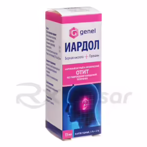 Iardol™ Ear Drops 3%+2% (15Ml), Vial 1Pc Buy Online 12