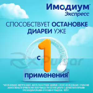 Imodium™ Express Lyophilisate Tablets 2Mg, 6Pcs Buy Online 19