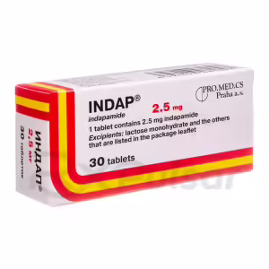 Indap™ Tablets 2.5Mg, 30Pcs Buy Online 10