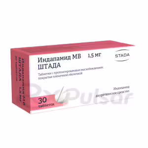 Indapamide Mv Stada™ Prolonged-Release Tablets 1.5Mg, 30Pcs Buy Online 7